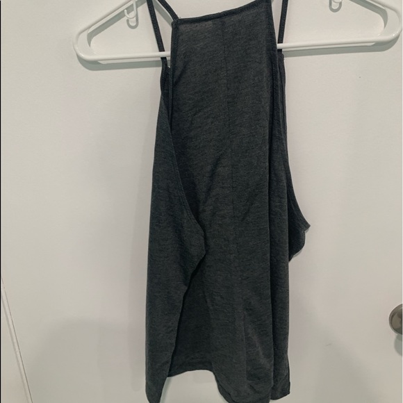 Gray CycleBar Y2K Halter Tank Top - Picture 2 of 3